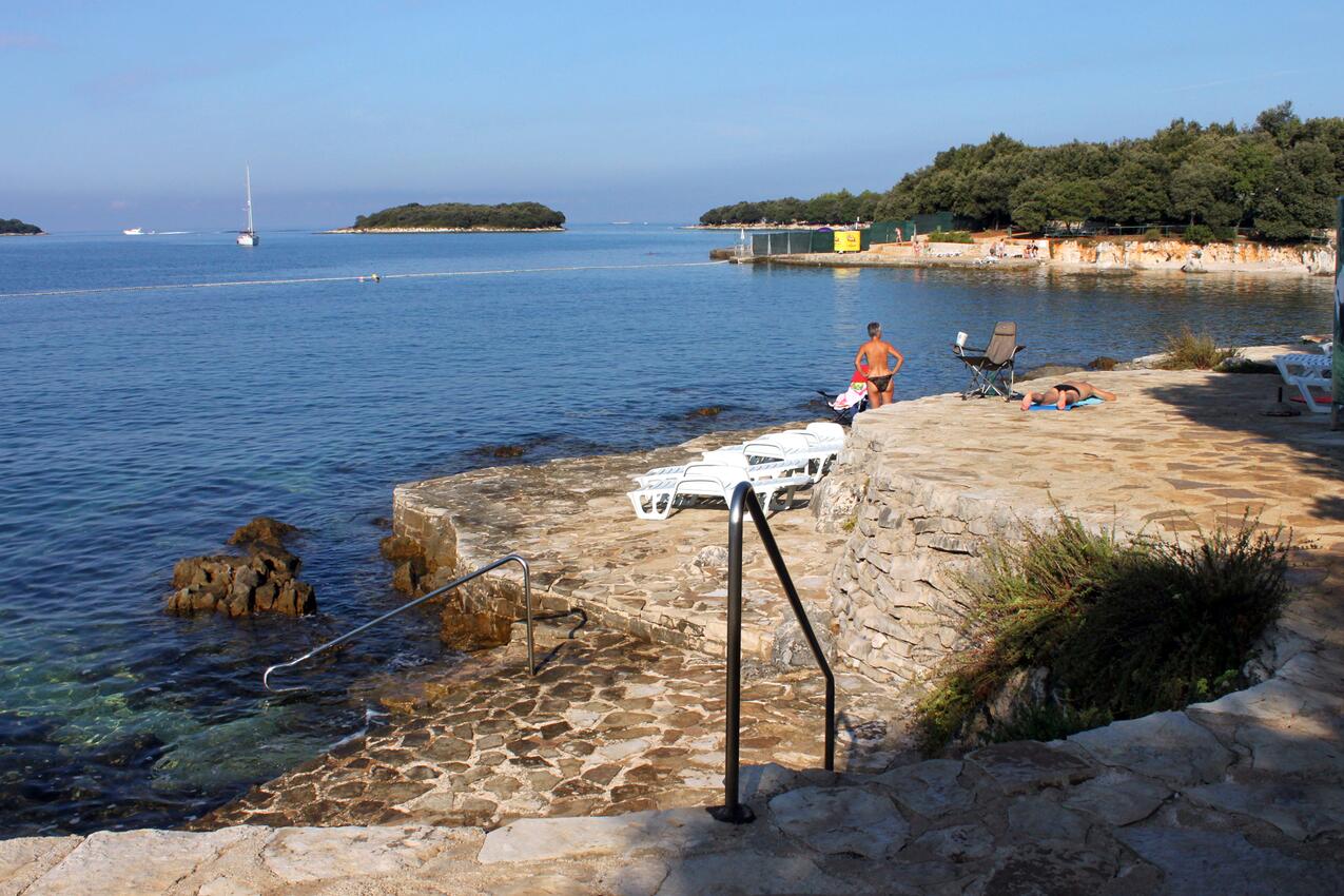 Najbliža plaža - Apartmani uz more Funtana, Poreč