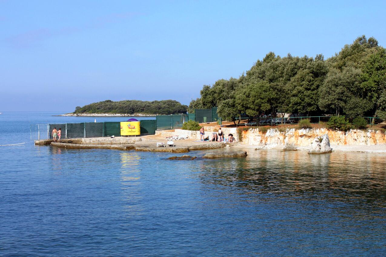 Najbliža plaža - Apartmani uz more Funtana, Poreč