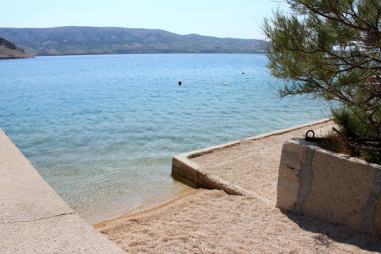 La spiaggia più vicina - Appartamenti accanto al mare Metajna, Pago - Pag