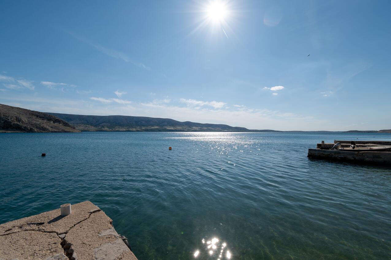 La spiaggia più vicina - Appartamenti accanto al mare Metajna, Pago - Pag