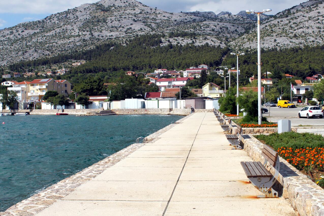 Legközelebbi strand - Apartmanok parkolóhellyel Starigrad, Paklenica