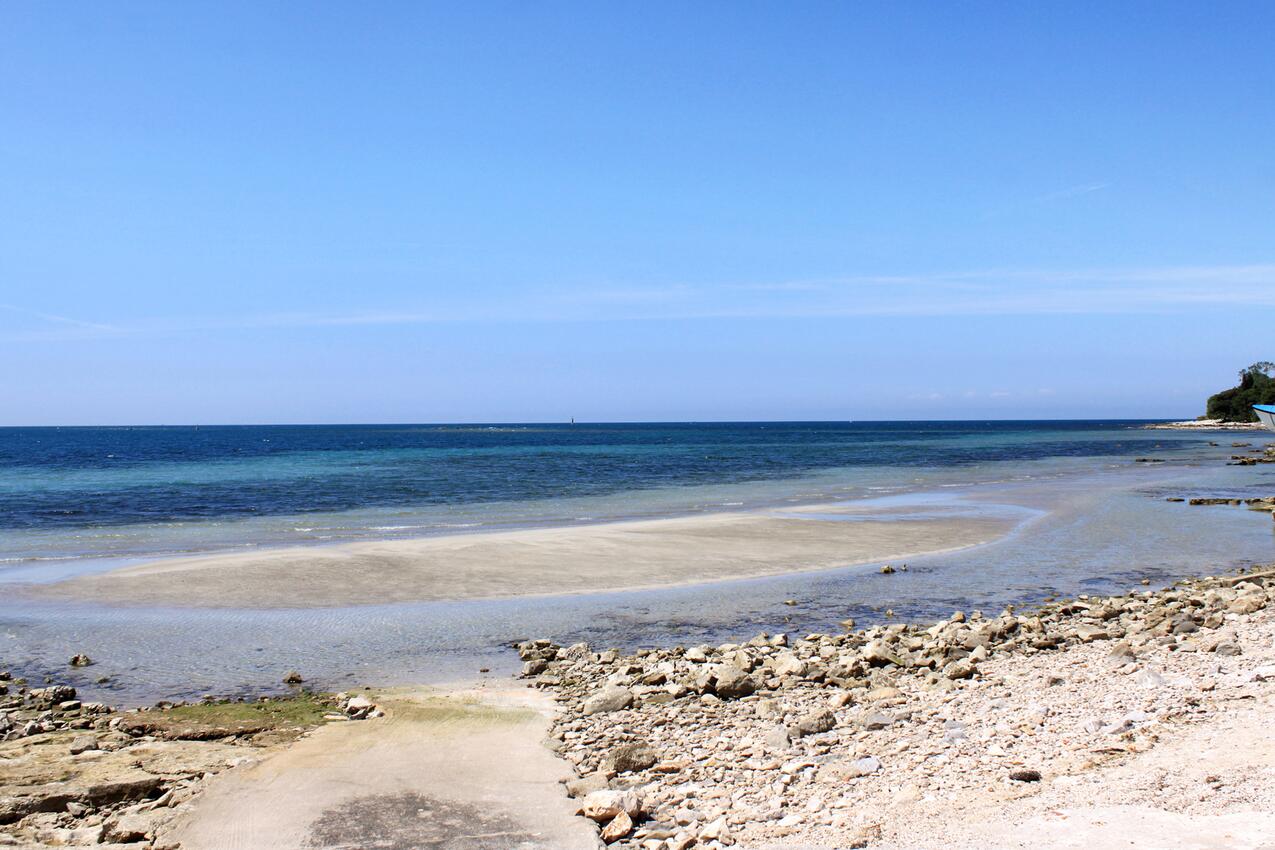 Nächster Strand - Ferienwohnungen am Meer Zambratija, Umag