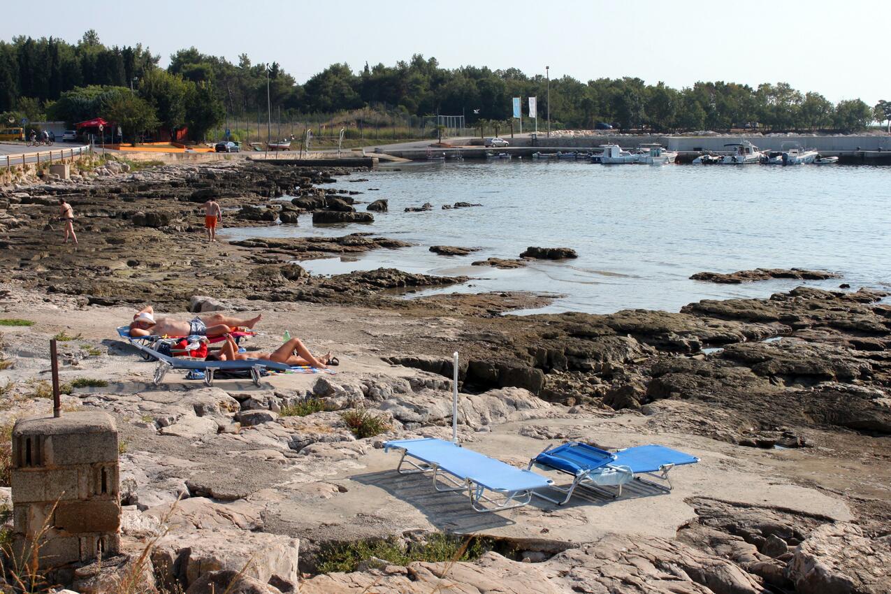Nächster Strand - Ferienwohnungen am Meer Zambratija, Umag