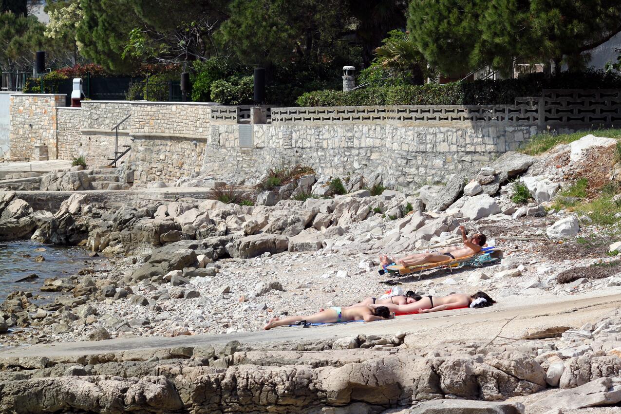 Nächster Strand - Ferienwohnungen am Meer Zambratija, Umag
