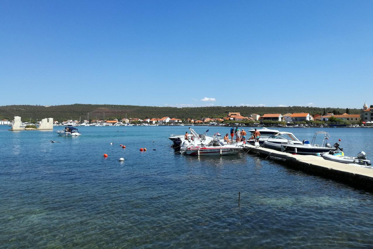 Nächster Strand - Ferienwohnungen am Meer Sukosan, Zadar