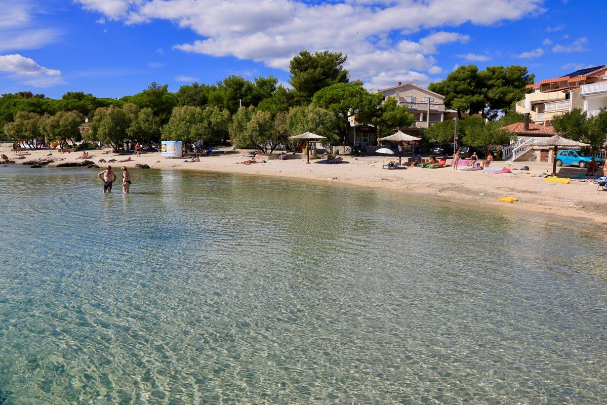 La spiaggia più vicina - Casa con piscina per famiglia Vrana, Biograd