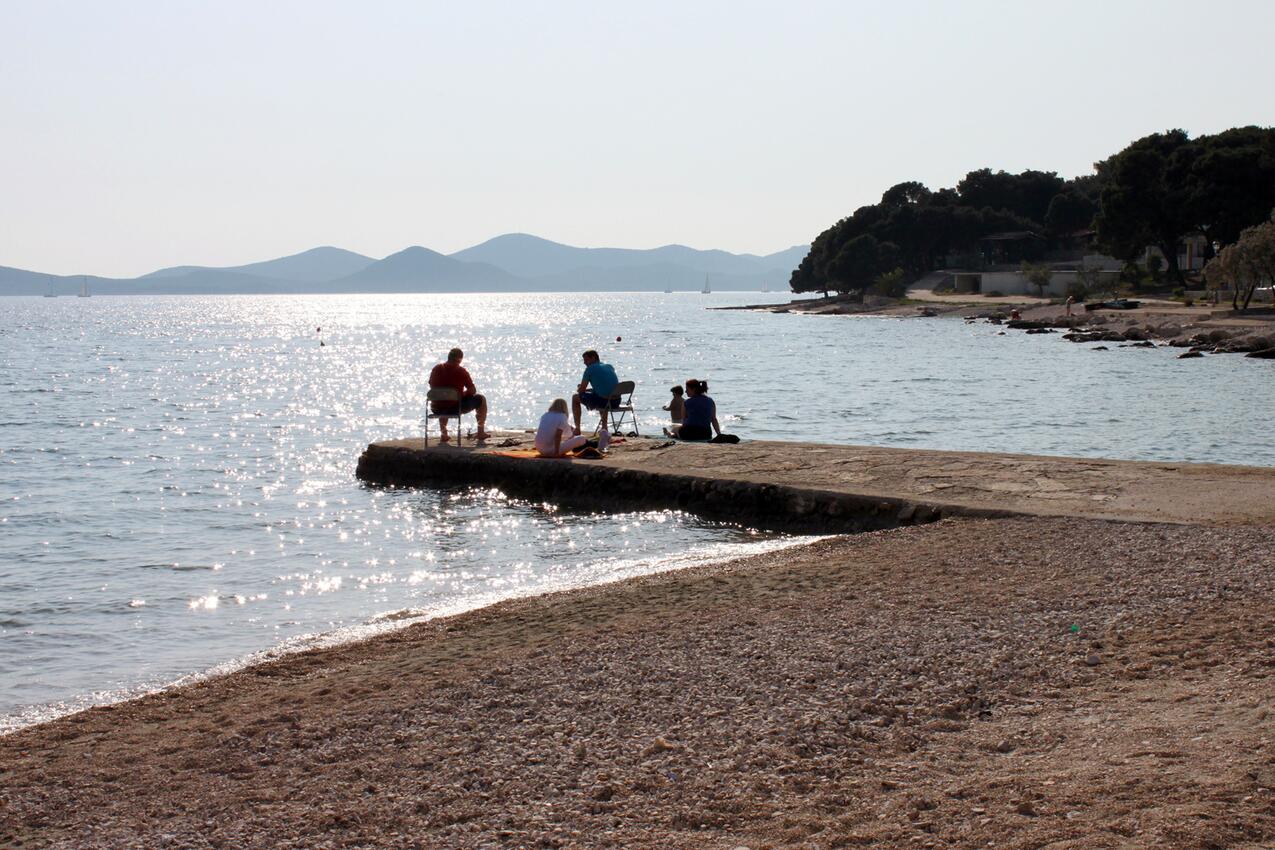La spiaggia più vicina - Casa con piscina per famiglia Vrana, Biograd