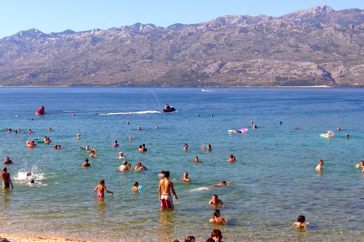 La spiaggia più vicina - Appartamenti con parcheggio Razanac, Zara - Zadar