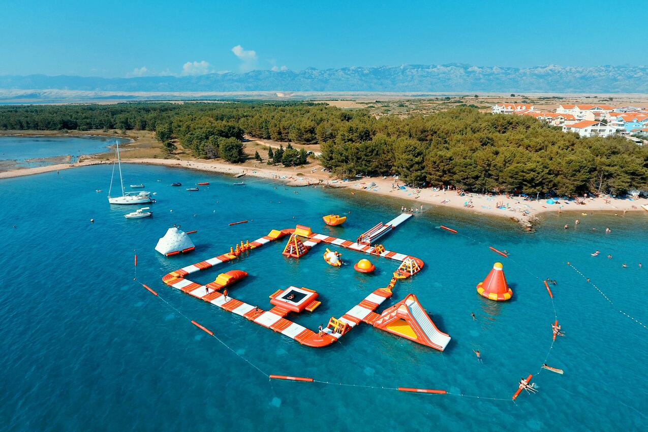 Nearest beach - Apartments by the sea Povljana, Pag