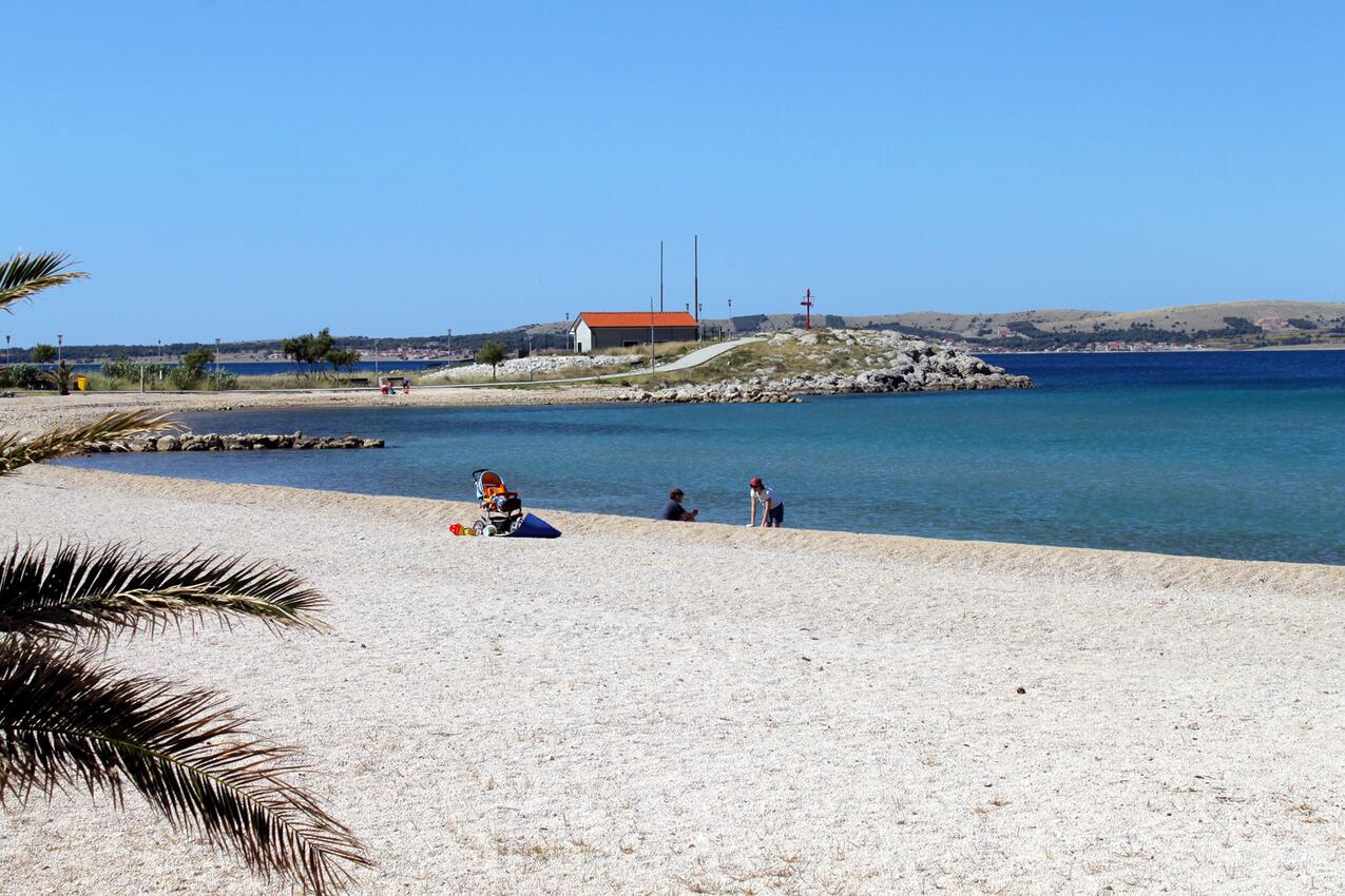Nearest beach - Apartments by the sea Povljana, Pag
