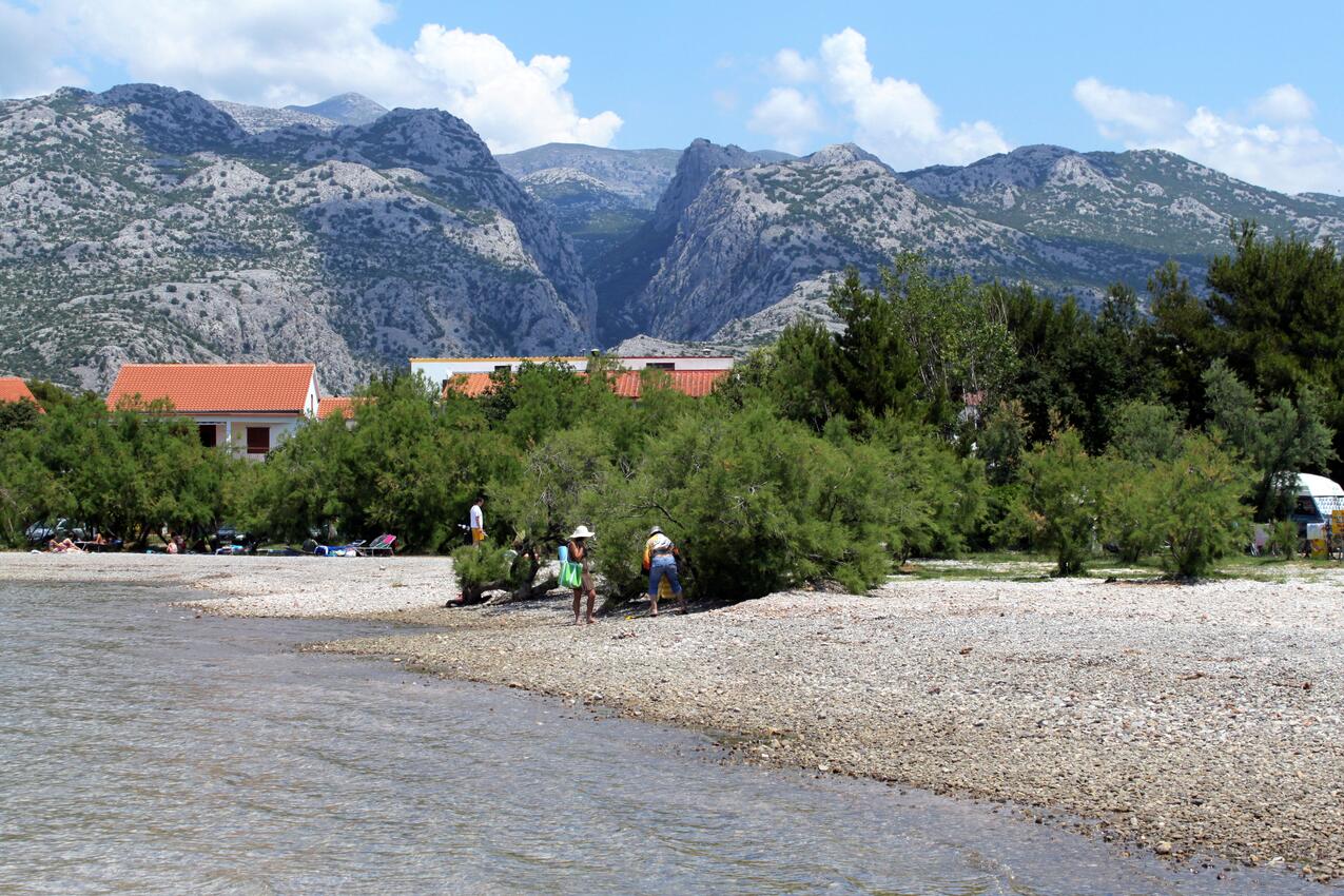Nächster Strand - Ferienwohnungen mit Parkplatz Seline, Paklenica