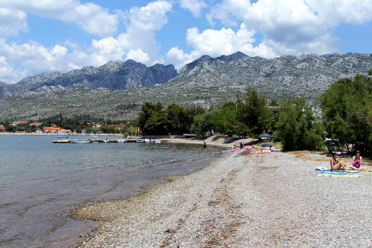 Nächster Strand - Ferienwohnungen mit Parkplatz Seline, Paklenica