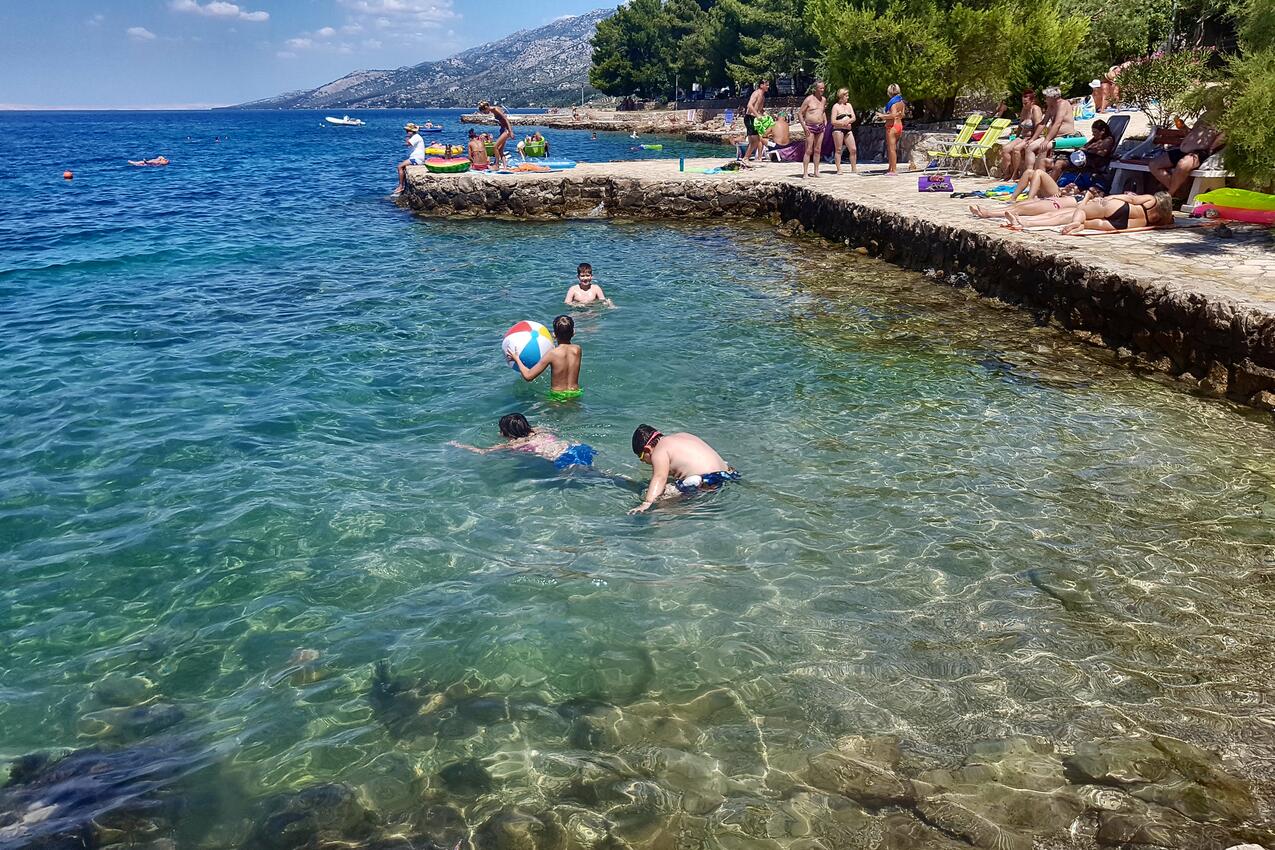 Nærmeste strand - Apartmani i sobe uz more Starigrad, Paklenica