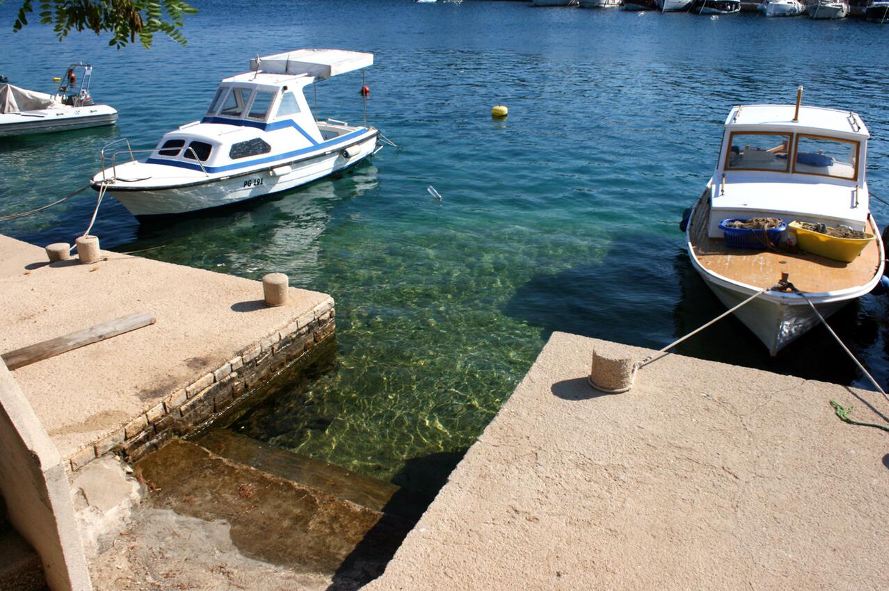 La spiaggia più vicina - Appartamenti accanto al mare Simuni, Pago - Pag