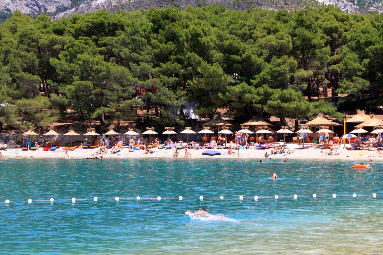 La spiaggia più vicina - Appartamenti con parcheggio Macarsca - Makarska