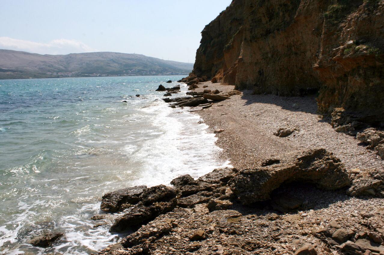 Nächster Strand - Ferienwohnungen mit Parkplatz Bosana, Pag