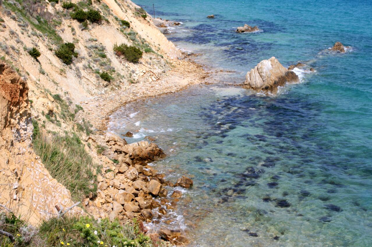 Nächster Strand - Ferienwohnungen mit Parkplatz Bosana, Pag