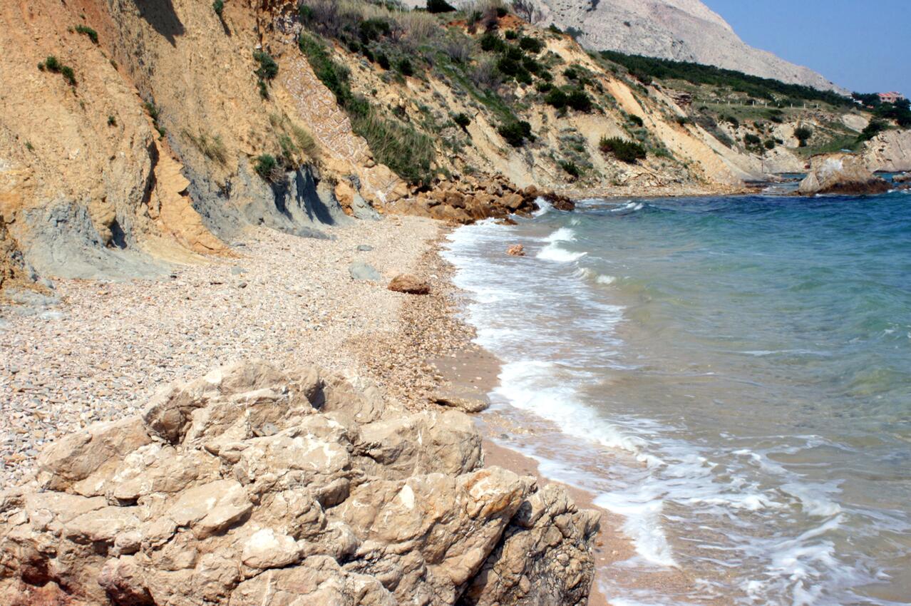 Nächster Strand - Ferienwohnungen mit Parkplatz Bosana, Pag