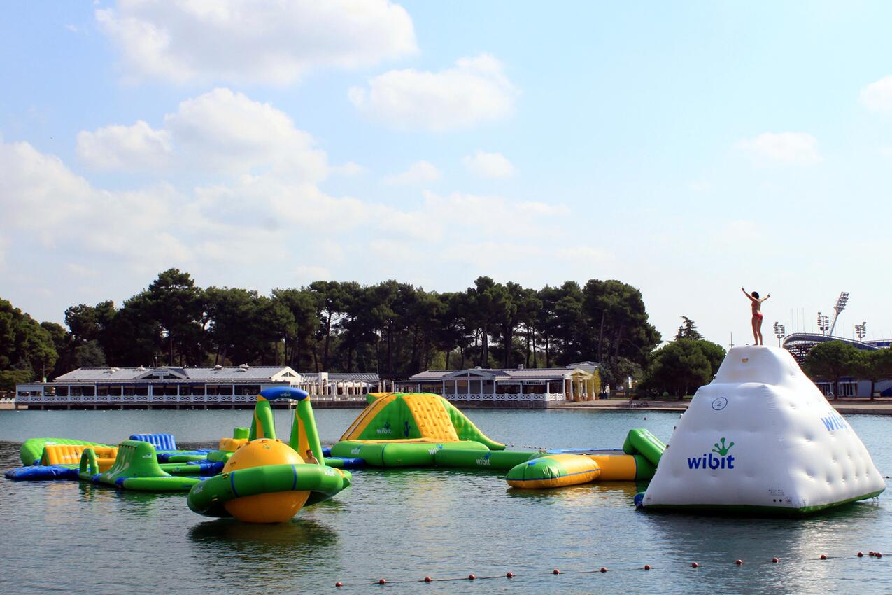 Najbliža plaža - Apartmani s parkingom Murine, Umag