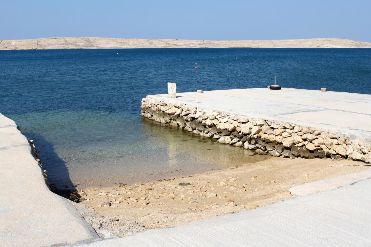 La spiaggia più vicina - Appartamenti accanto al mare Kustici, Pago - Pag