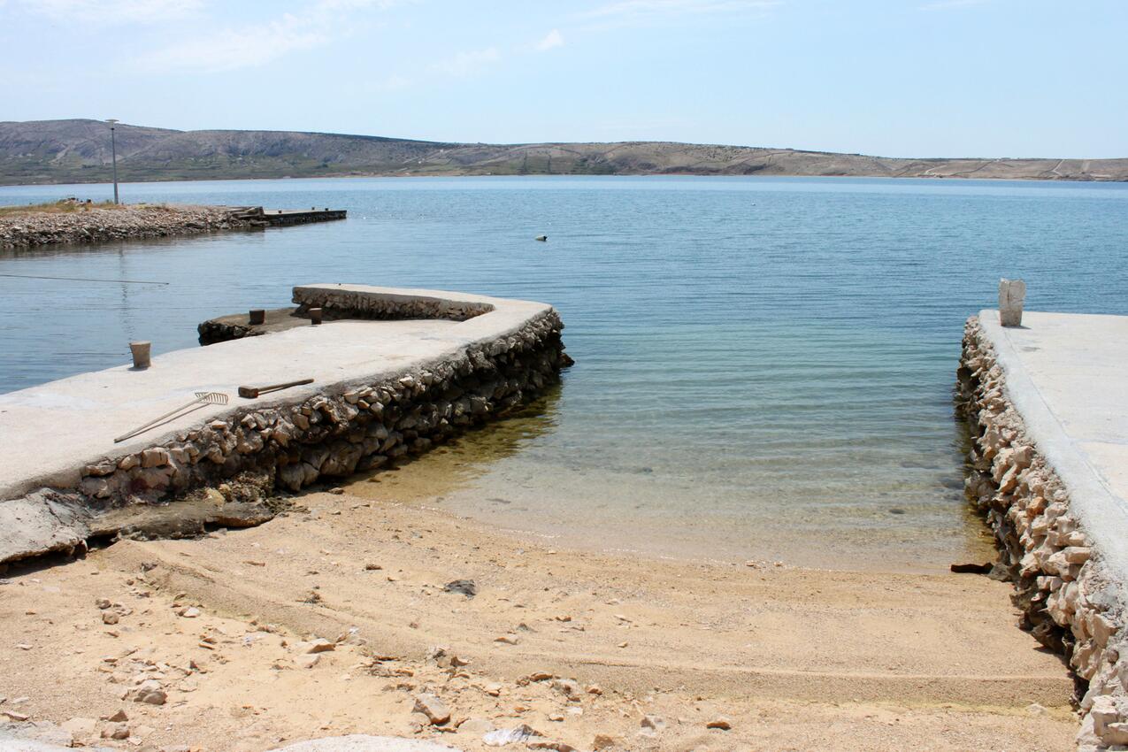 La spiaggia più vicina - Appartamenti accanto al mare Kustici, Pago - Pag