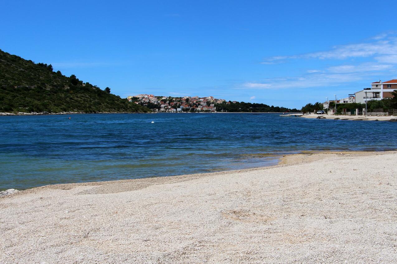 Nächster Strand - Ferienhaus am Meer Stupin Celine, Rogoznica