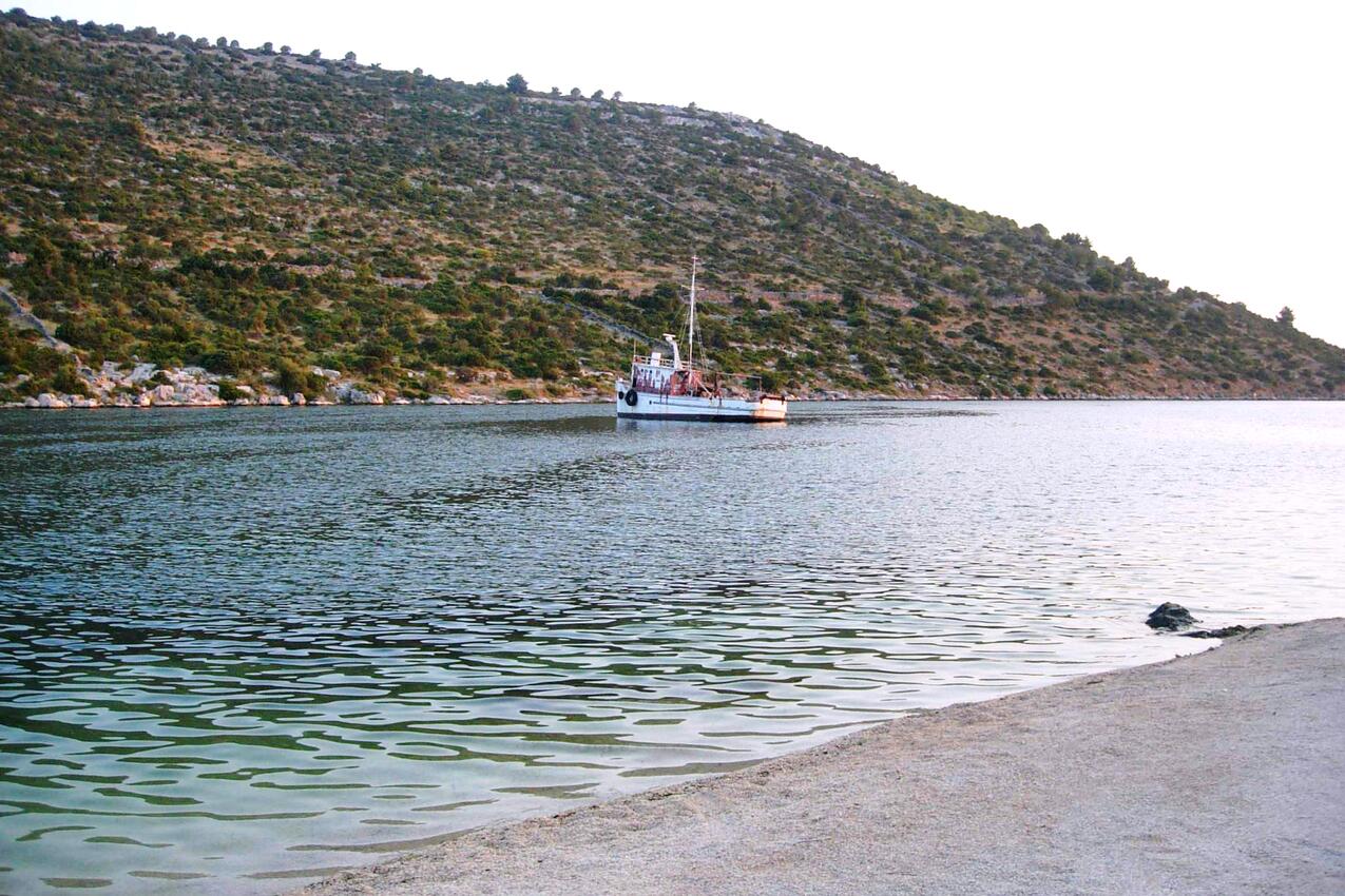 Nächster Strand - Ferienhaus am Meer Stupin Celine, Rogoznica