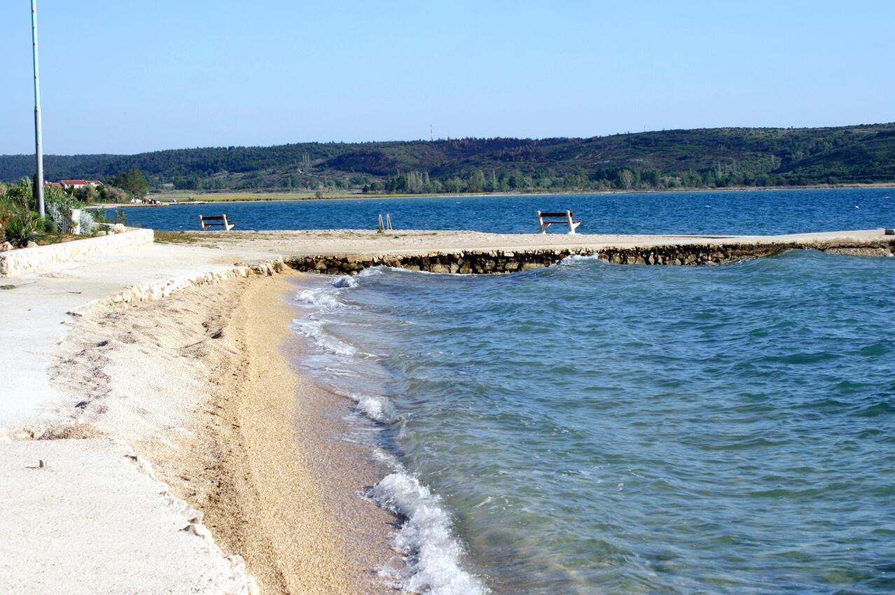 La spiaggia più vicina - Appartamenti con parcheggio Rtina - Miocici, Zara - Zadar
