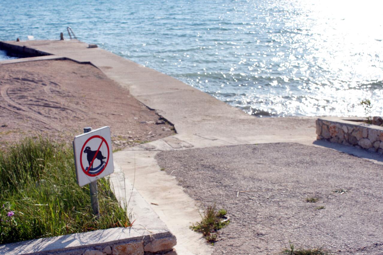 La spiaggia più vicina - Appartamenti con parcheggio Rtina - Miocici, Zara - Zadar