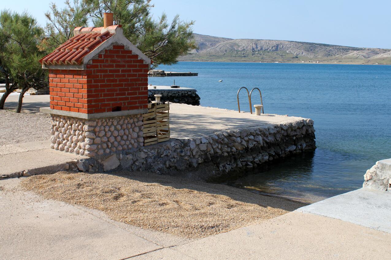 Nächster Strand - Ferienwohnungen am Meer Kustici, Pag