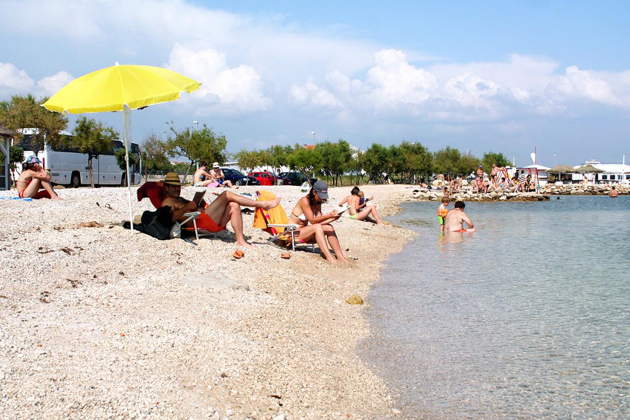 Playa más cercana - Apartamentos con parking Tribunj, Vodice