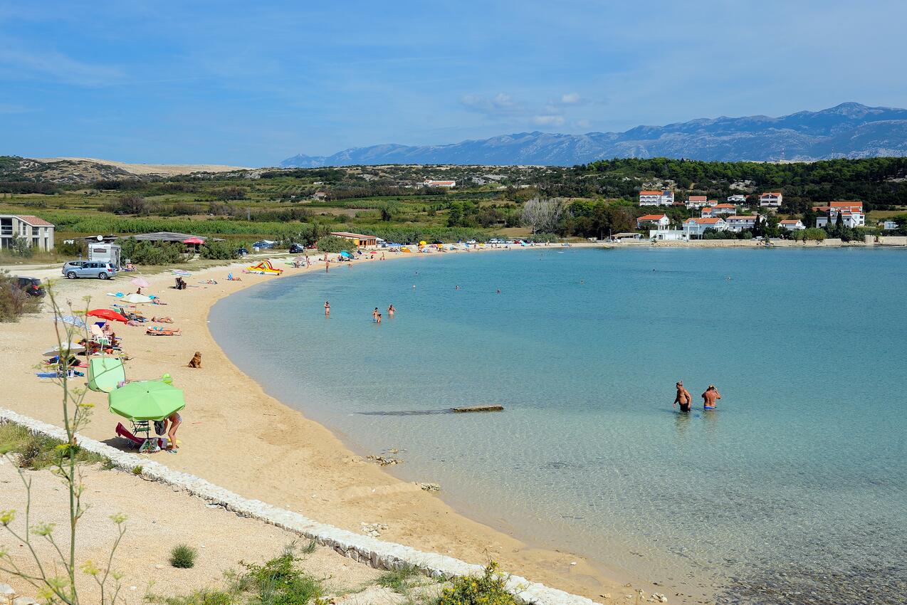 Nächster Strand - Ferienwohnungen mit Pool Caska, Pag