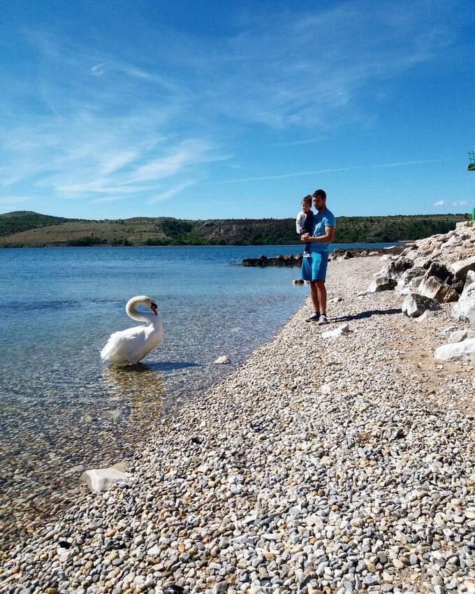 La spiaggia più vicina - Appartamenti accanto al mare Posedarje, Novigrad
