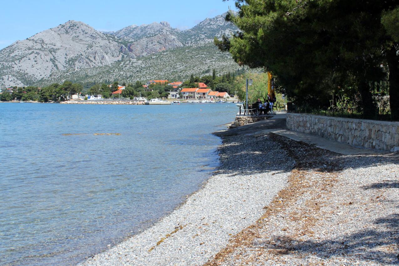 Nächster Strand - Ferienwohnungen mit Parkplatz Seline, Paklenica