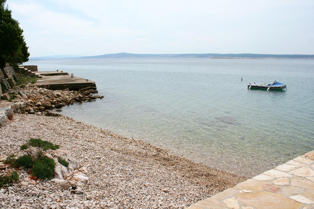 Nächster Strand - Ferienwohnungen am Meer Tribanj Sibuljina, Paklenica