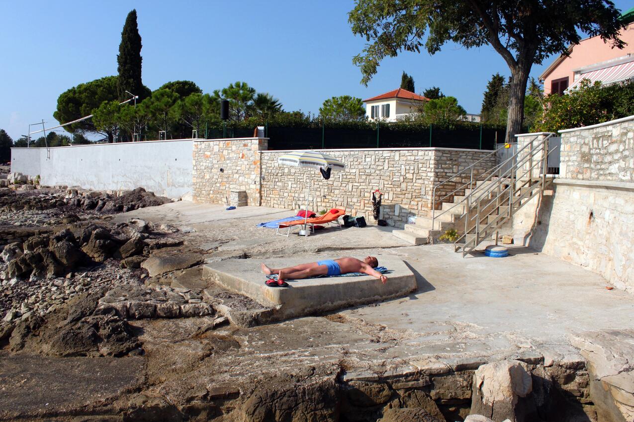 Nächster Strand - Ferienwohnungen am Meer Zambratija, Umag