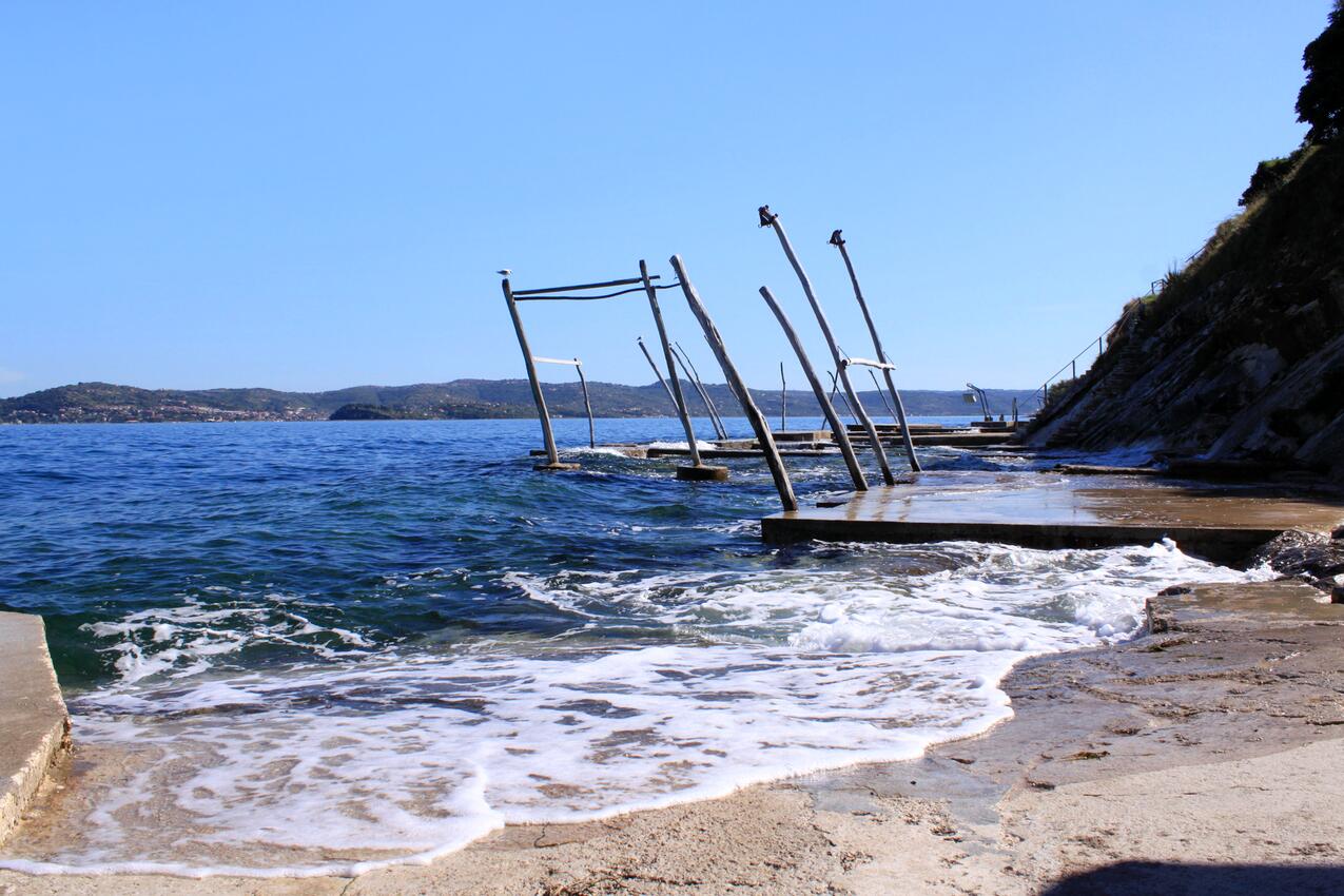 Najbliža plaža - Apartmani s parkingom Grupija, Umag