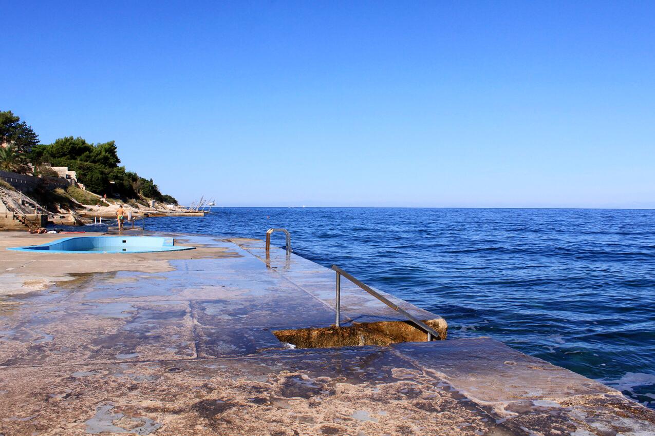 Najbliža plaža - Apartmani s parkingom Grupija, Umag