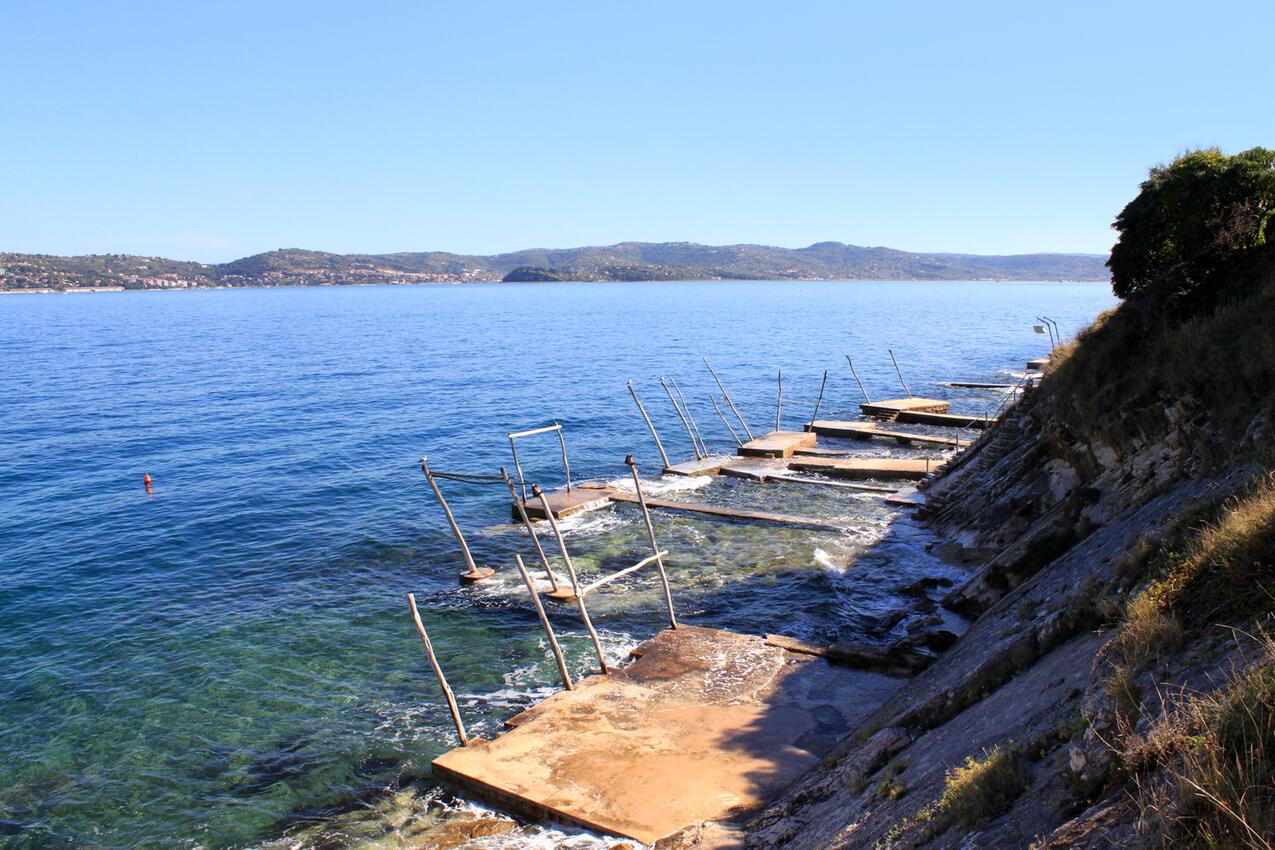 Najbliža plaža - Apartmani s parkingom Grupija, Umag