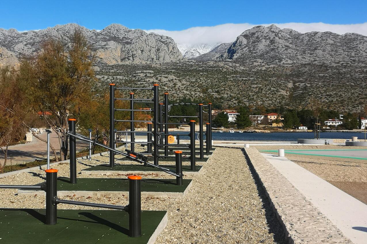Najbližja plaža - Apartmaji ob morju Seline, Paklenica