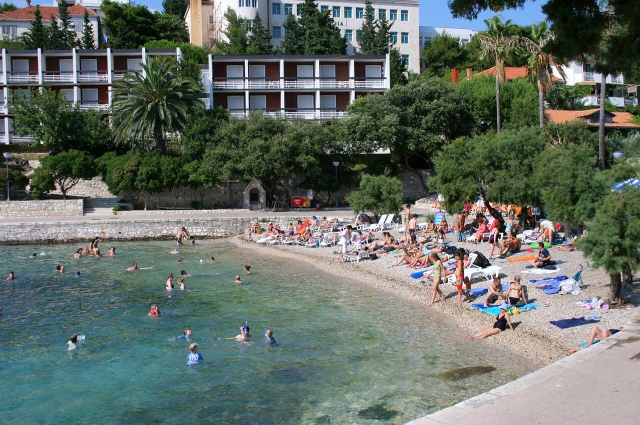Nearest beach - Apartments and rooms with parking space Hvar