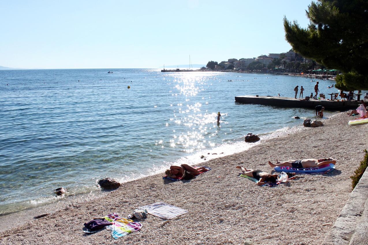 La spiaggia più vicina - Appartamenti con parcheggio Grado - Gradac, Macarsca - Makarska