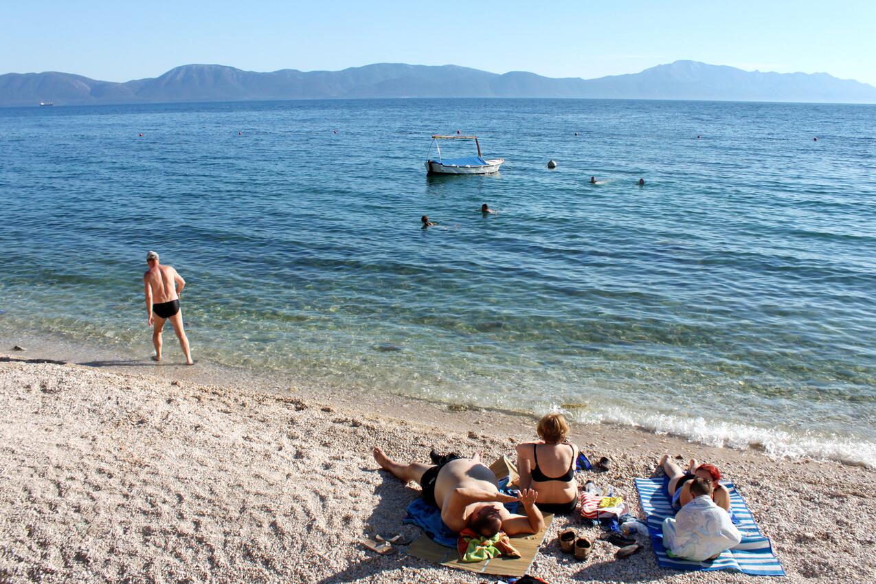 La spiaggia più vicina - Appartamenti con parcheggio Grado - Gradac, Macarsca - Makarska