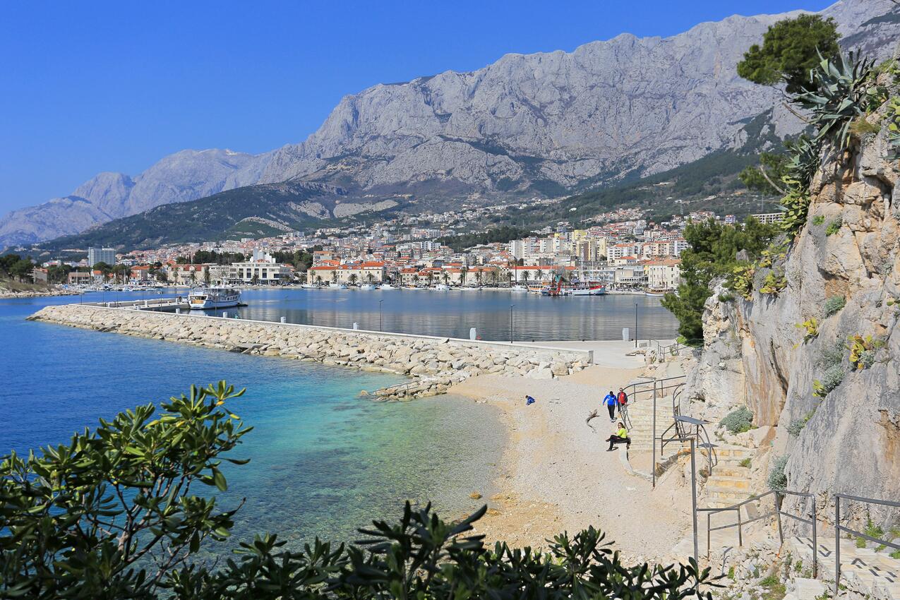 La spiaggia più vicina - Appartamenti con Internet Macarsca - Makarska