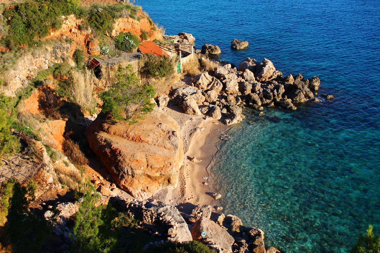 La spiaggia più vicina - Appartamenti accanto al mare Santa Domenica - Sveta Nedilja, Lesina - Hvar
