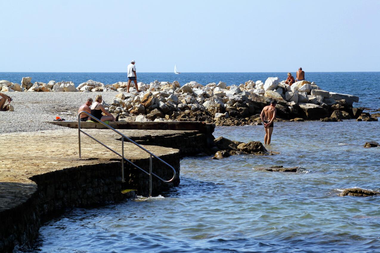 La spiaggia più vicina - Appartamenti con parcheggio Parenzo - Poreč