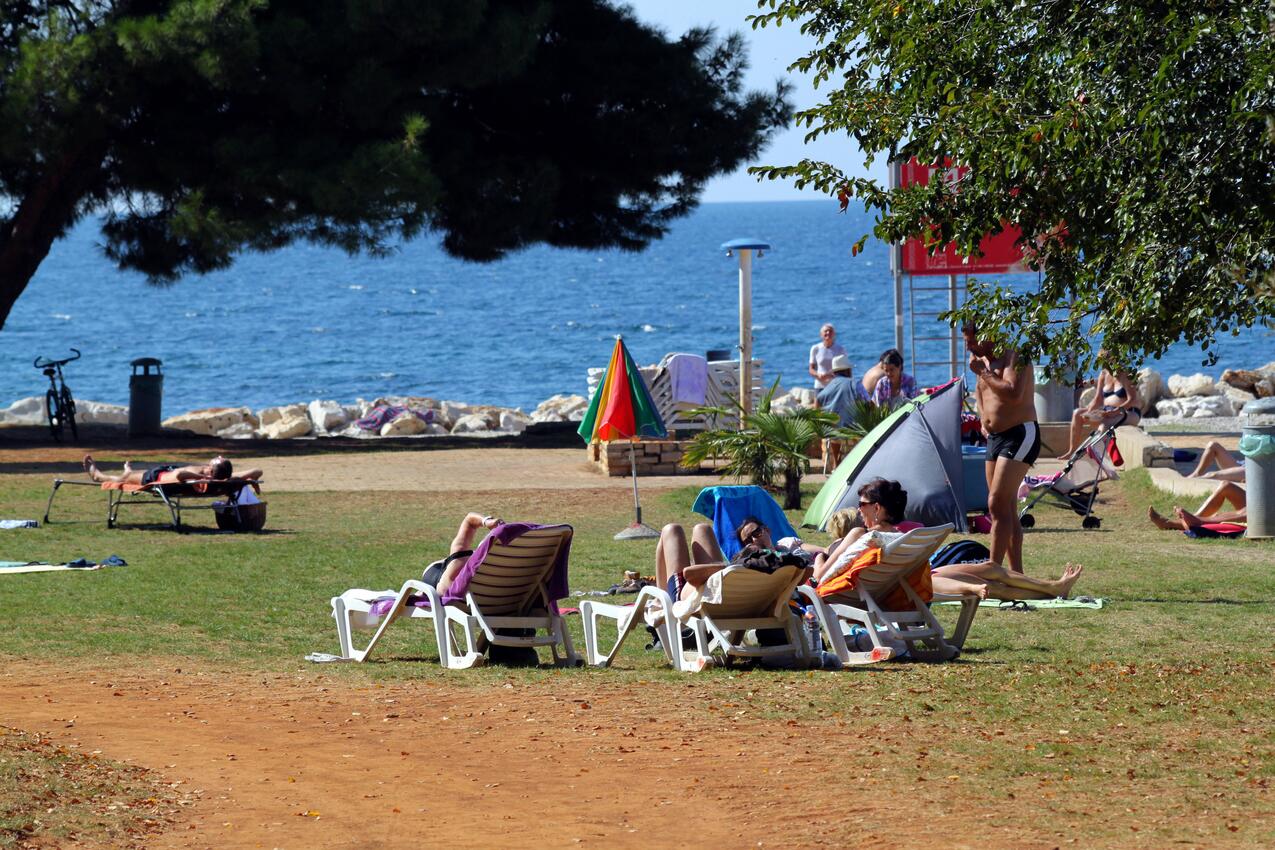 La spiaggia più vicina - Appartamenti con parcheggio Parenzo - Poreč