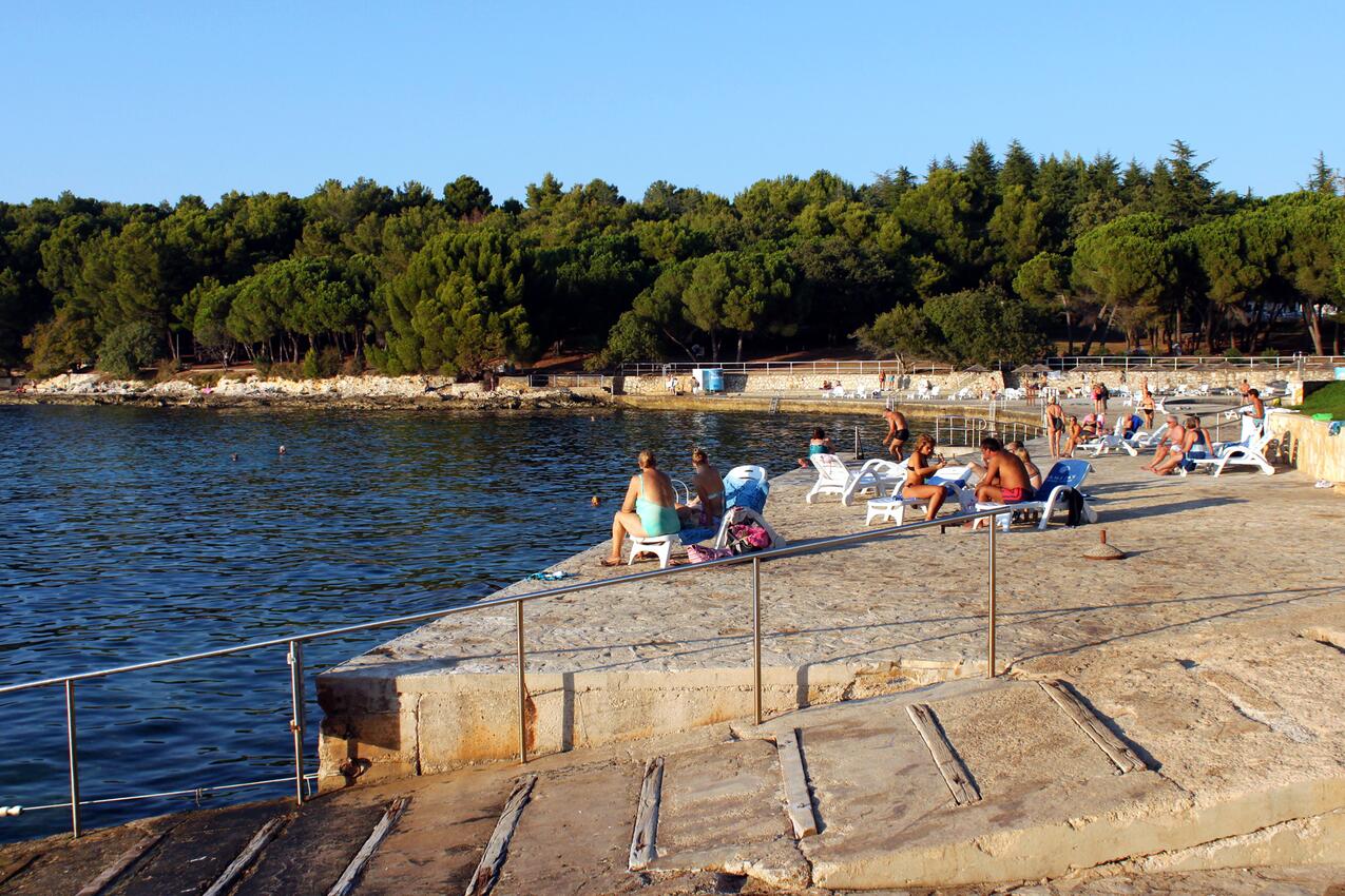 Nächster Strand - Ferienwohnungen mit Parkplatz Porec