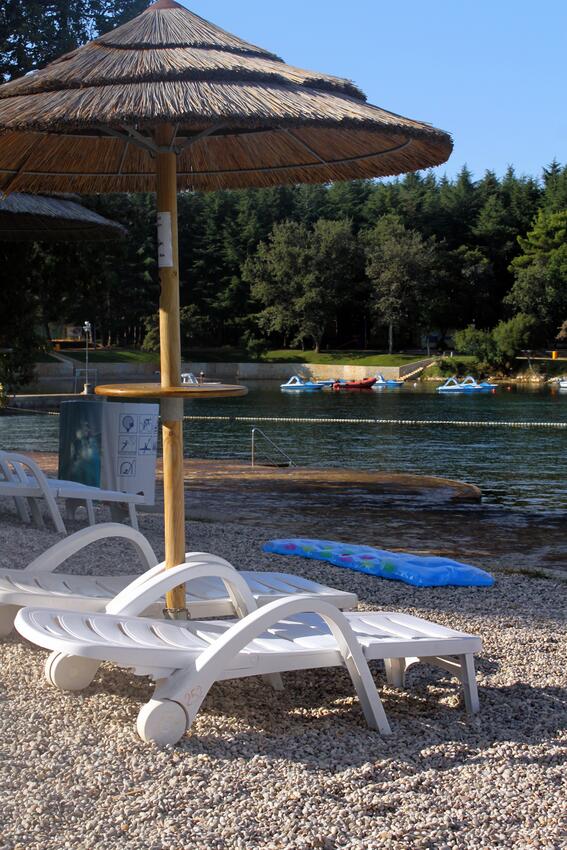 Nächster Strand - Ferienwohnungen mit Parkplatz Porec
