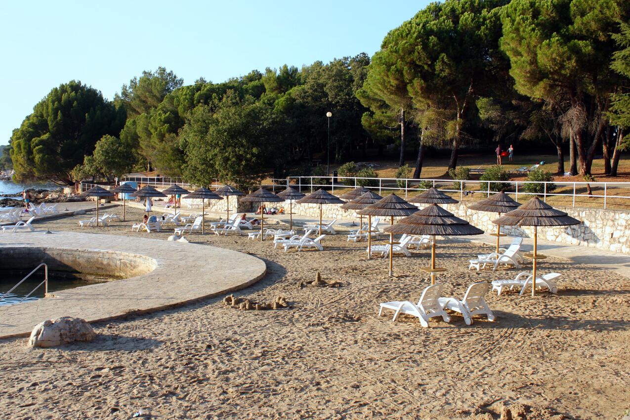 Nächster Strand - Ferienwohnungen mit Parkplatz Porec